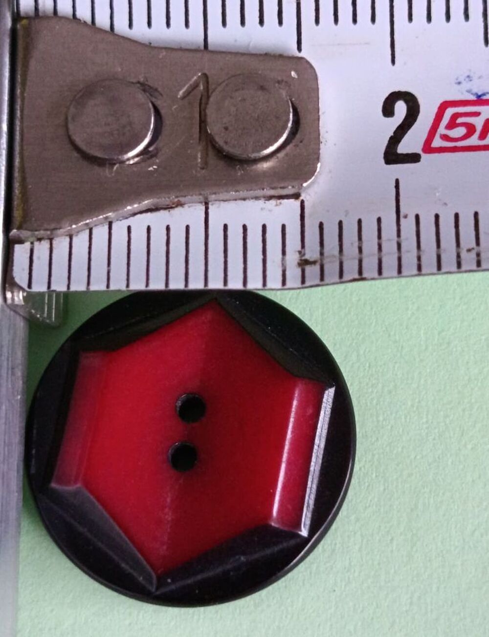 Candy Pop 7 Boutons Graphiques et 2 Hexagones Vintage N&deg;97 