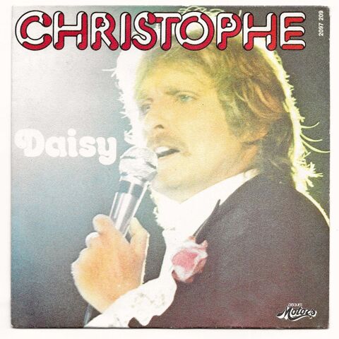 CHRISTOPHE (Jean Michel JARRE) -45t- DAISY / MACADAM - 1976 3 Tourcoing (59)