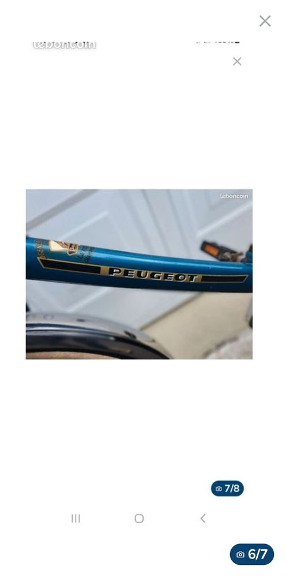 Vel9 Peugeot ns 550 1972 luxe Vélos