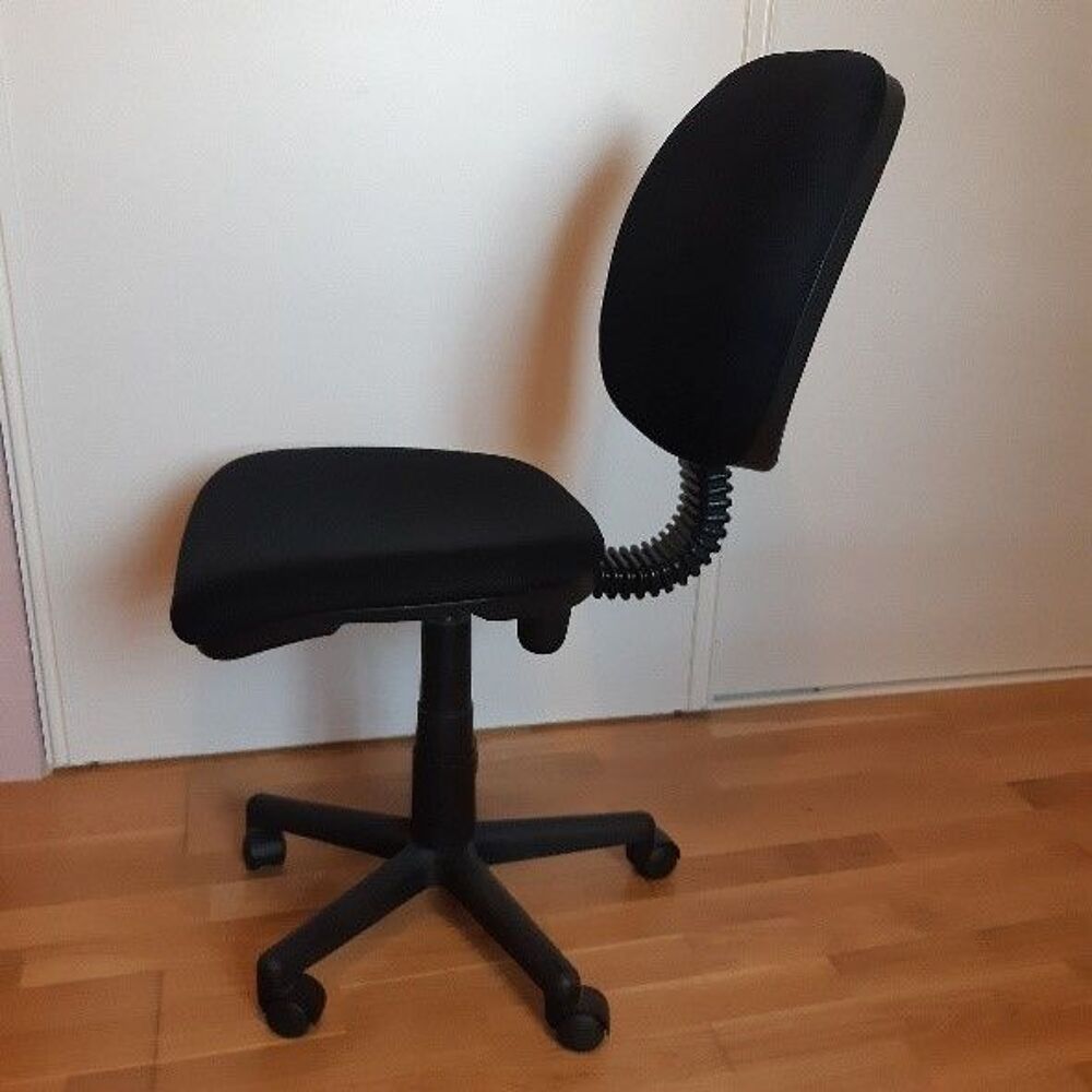 Chaise bureau noire Meubles