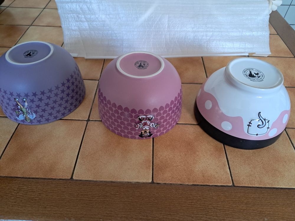 Bol Minnie F&eacute;e clochette Disney parc store caf&eacute; manga anime 