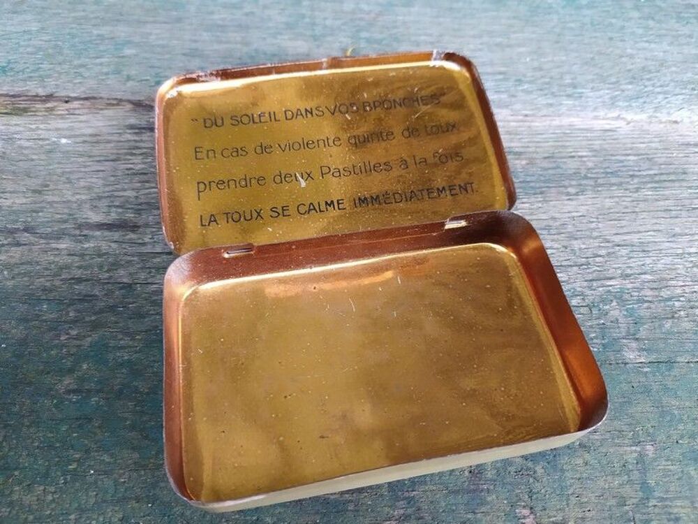 Ancienne Boite Publicitaire La Pastille du Roi Soleil 
