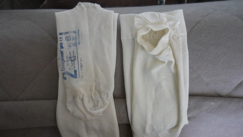 2 paires de Mi-bas anti-thrombose Vêtements
