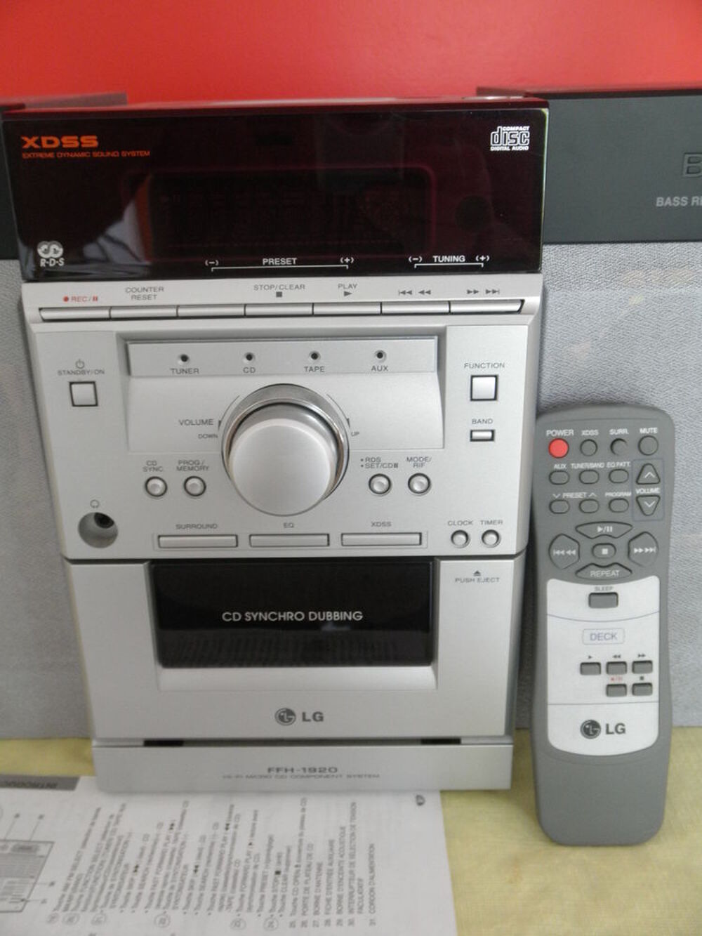 Mini cha&icirc;ne audio compacte LG Audio et hifi