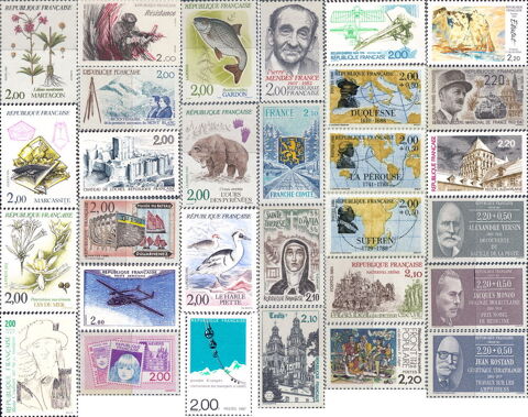 Timbre de collection France en franc 2F00  2F50 NEUF
0 Aubin (12)