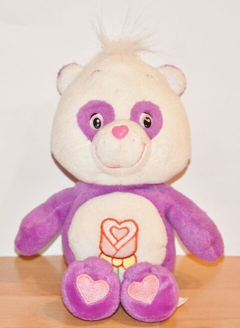 V�ritable Bisounours Care bears. Violet. 23 cm x 12 cm. 14 Gujan-Mestras (33)