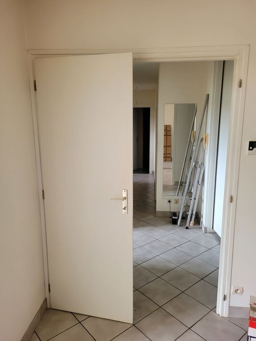 Portes doubles blanches SANS cadre, mais avec gonds Bricolage