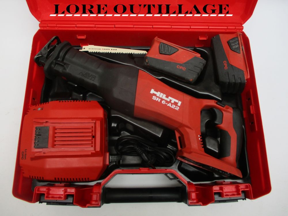 HILTI SR 6 A-22 - Scie sabre 22v Bricolage