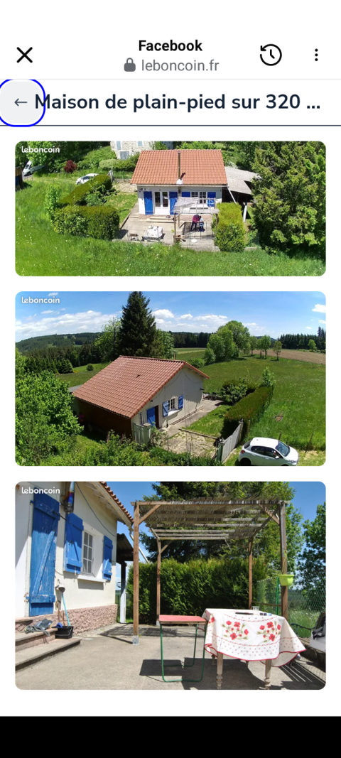   Maison individuelle dans un hameau calme  Maison - 3/4 pice(s) - 65 m