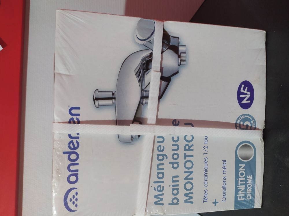M&eacute;langeur Bain Douche Monotrou Andersen Bricolage
