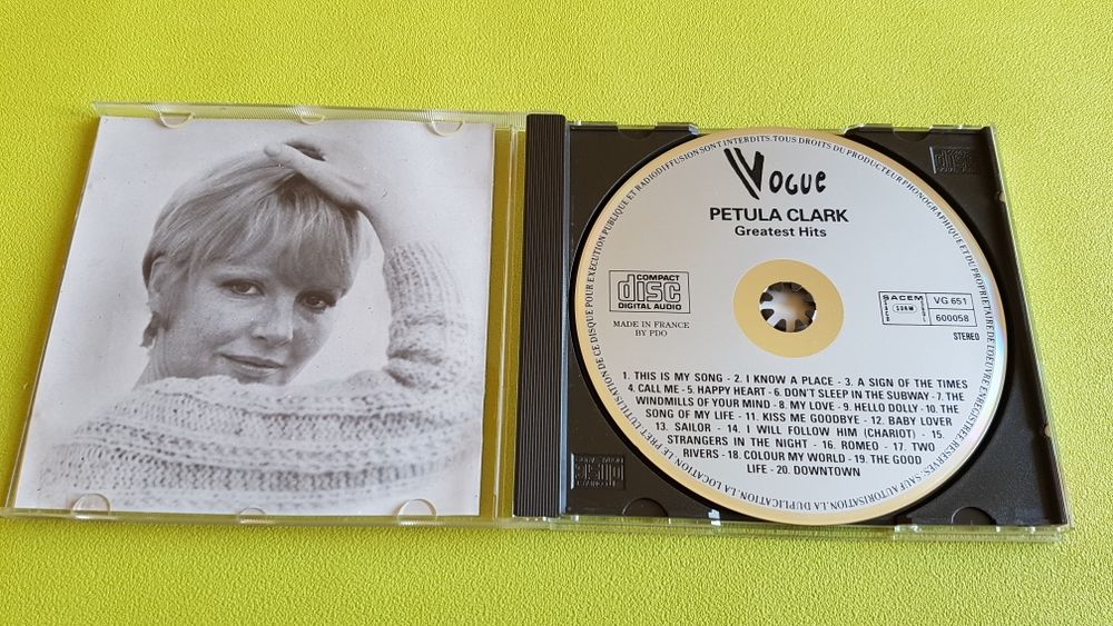 PETULA CLARK CD et vinyles