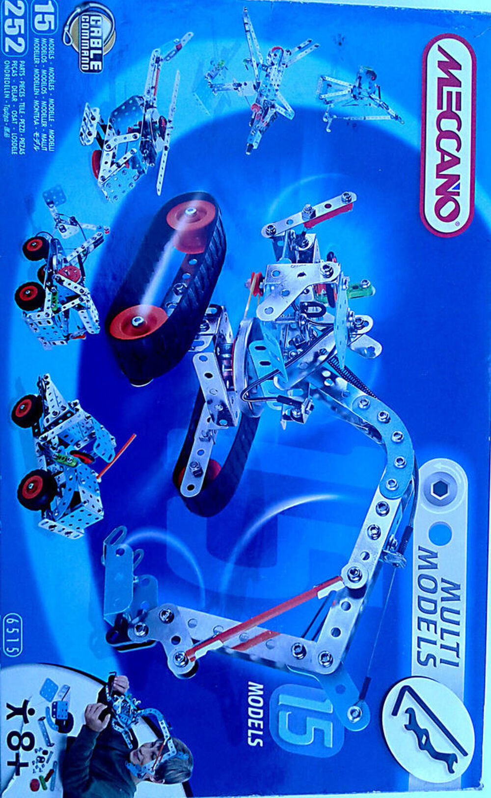 Boite Meccano m&eacute;tal N&deg;6515 Jeux / jouets