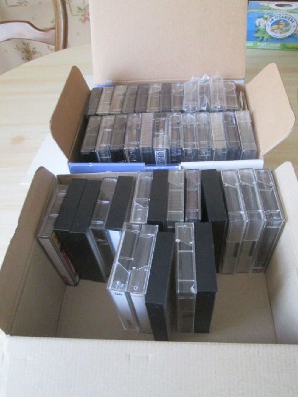 Cassettes audio CD et vinyles