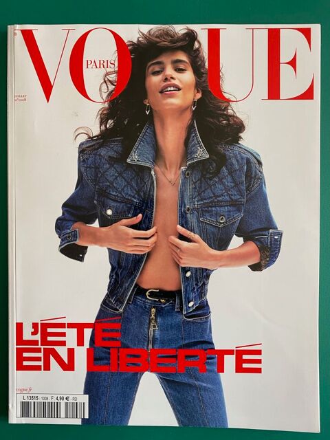 VOGUE n°1008 juillet 2020 L'été en liberté/ Mica Arganaraz/ 8 Joué-lès-Tours (37)