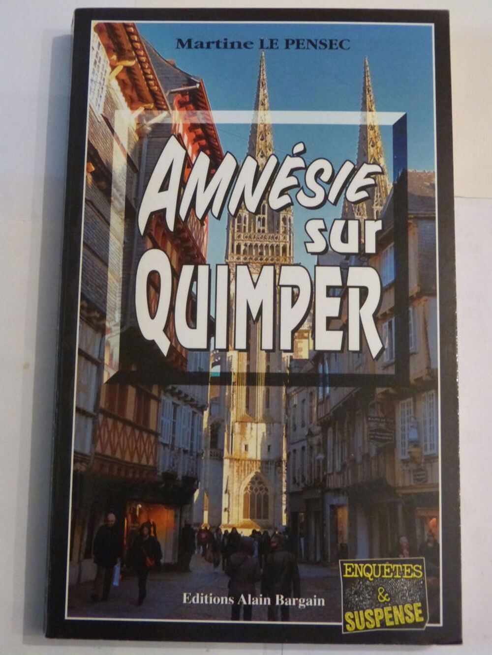AMNESIE SUR QUIMPER roman policier BRETON BARGAIN Livres et BD