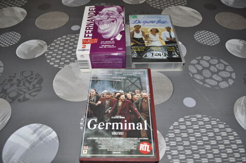 Lot de vidos avec entre autre  Germinal  5 Perreuil (71)