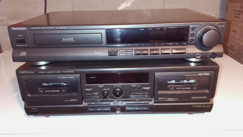 Lecteur CD et Magn&eacute;to cassette Audio et hifi