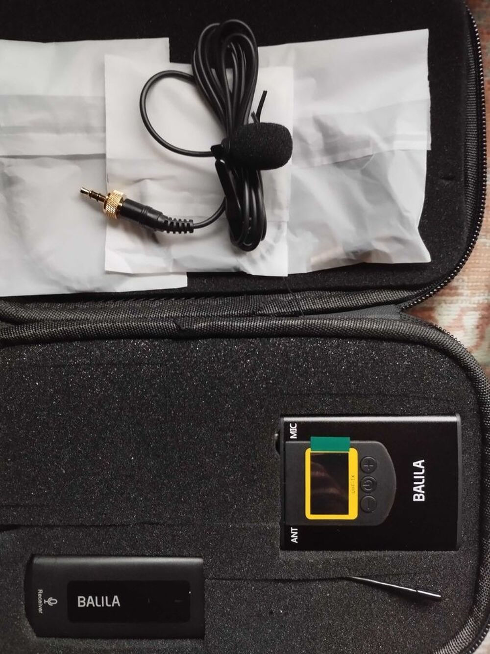 micro HF cravate Audio et hifi