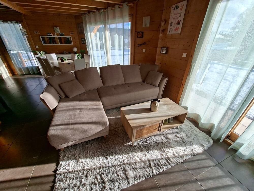 Canap&eacute; d angle et meuble TV Meubles