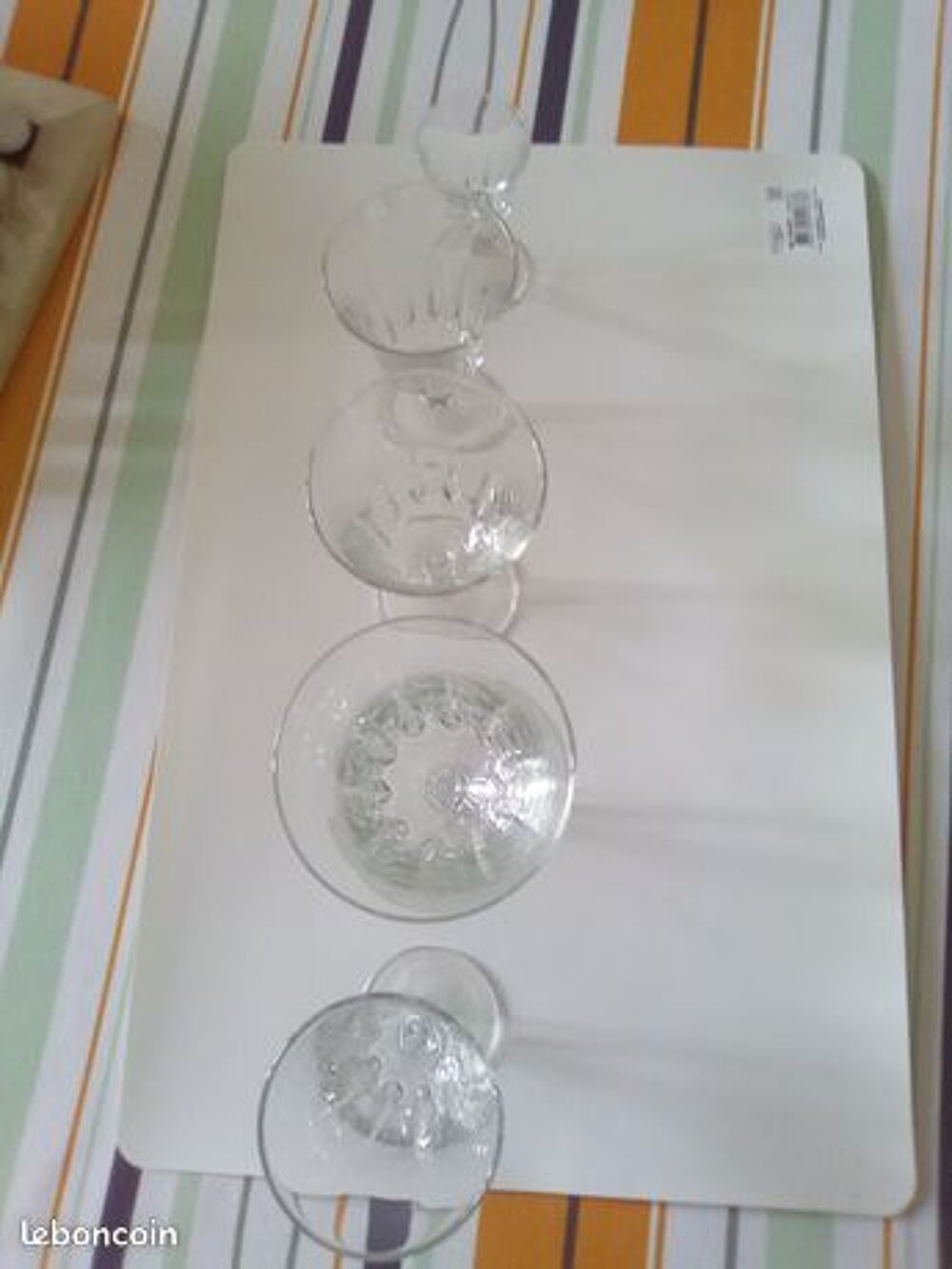 verres en cristal Décoration
