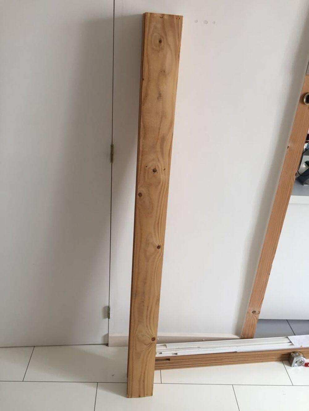 Lot de 10 lattes de bois pin du Nord 1,56 m x 12 cm Bricolage