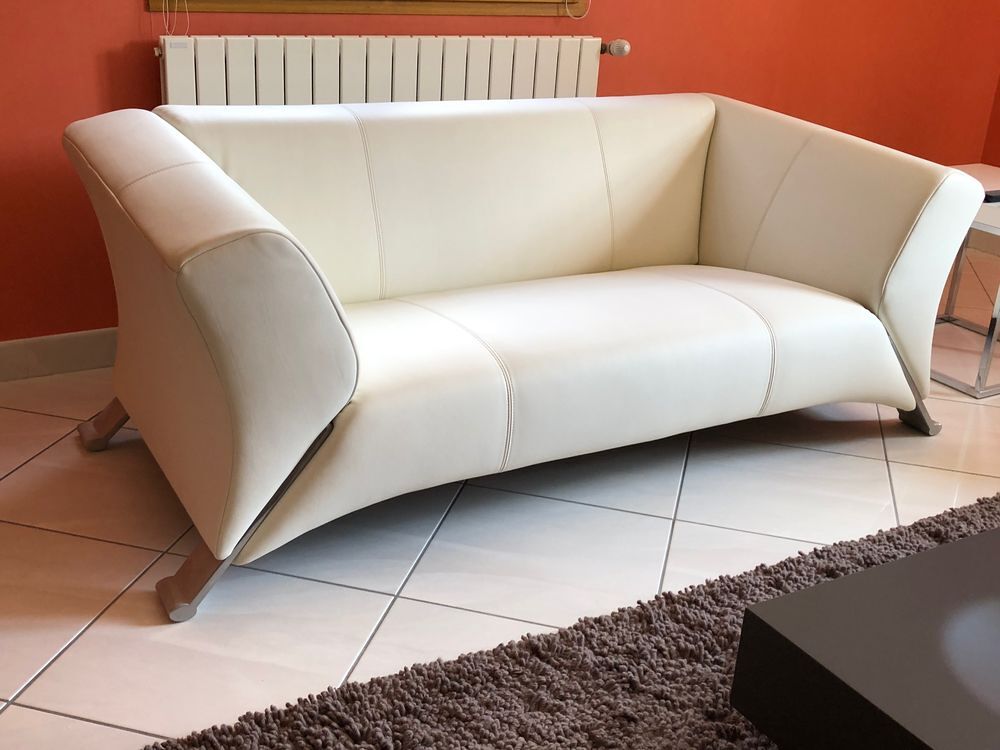 Canap&eacute; cuir Rolf Benz 189 cm neuf Meubles