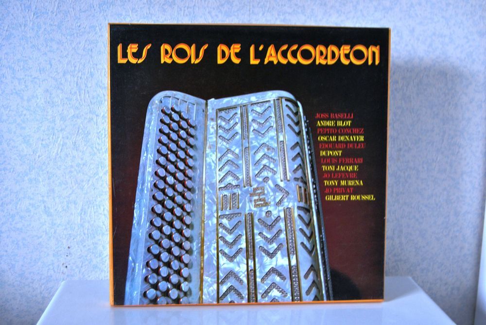 LES ROIS de L'ACCORDEON CD et vinyles
