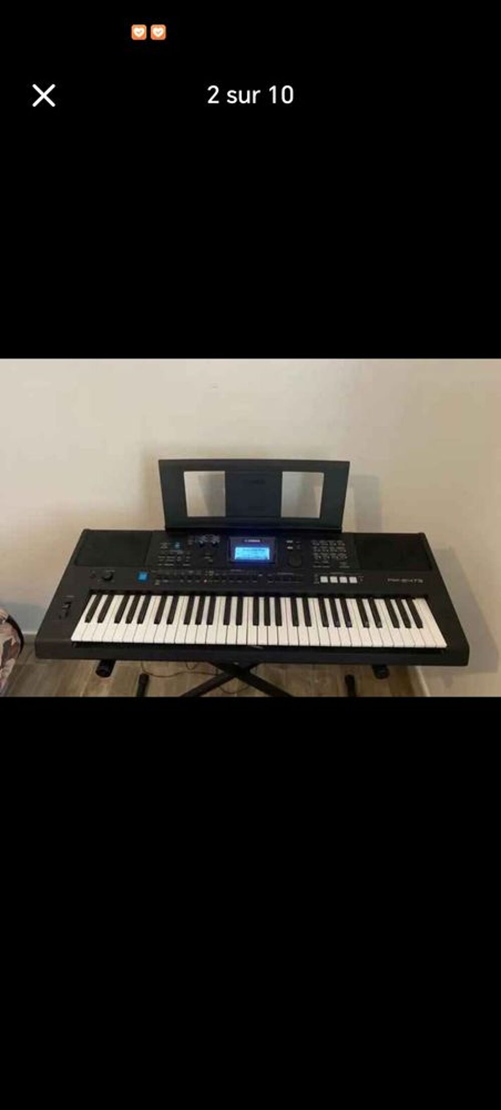 Clavier Arrangeur YAMAHA professionnel Neuf + Housse Instruments de musique