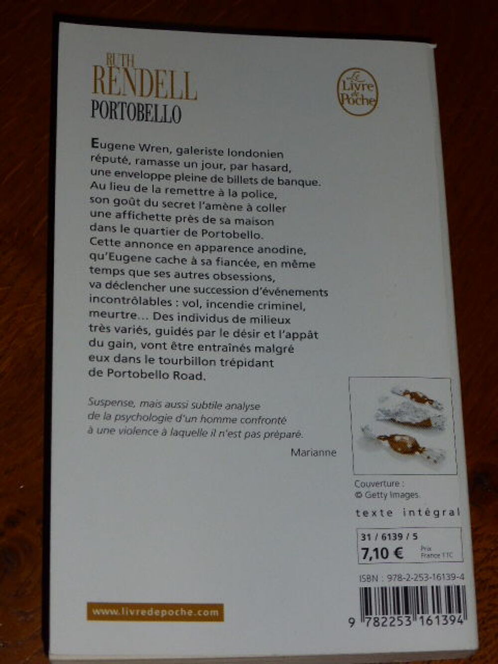 Portobello Ruth Rendell Livres et BD