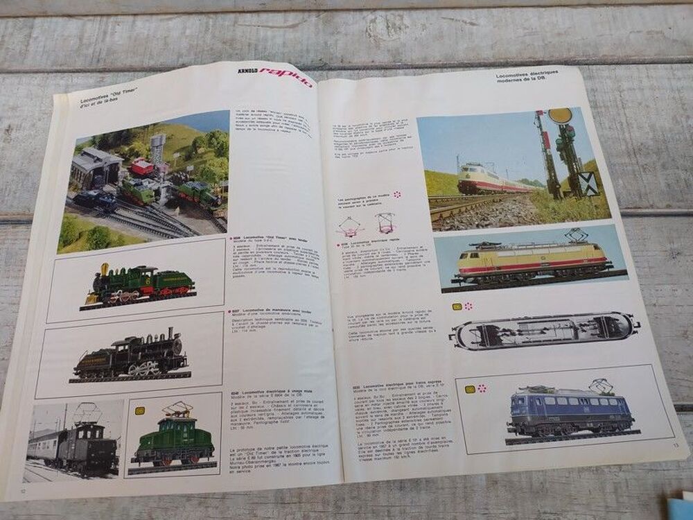 Catalogue Trains Arnold Rapido 1967-1968 / Jouet locomotive 