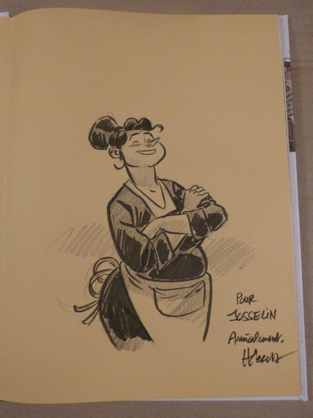 BD CIGALON d&eacute;dicac&eacute;e Livres et BD