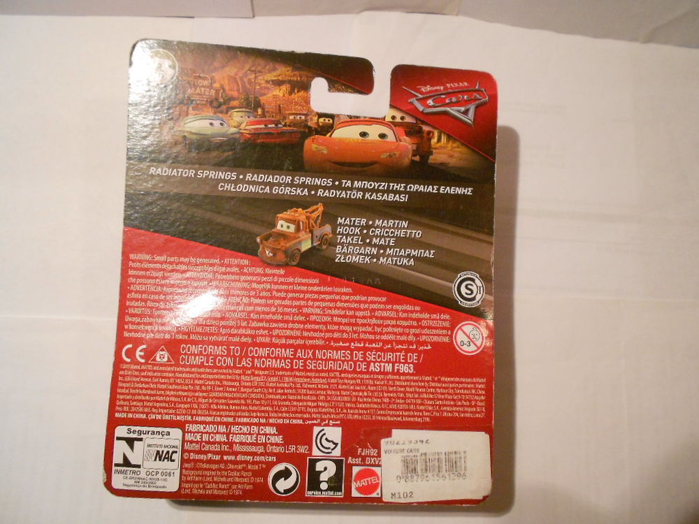 PIXAR CARS DISNEY MARTIN Jeux / jouets