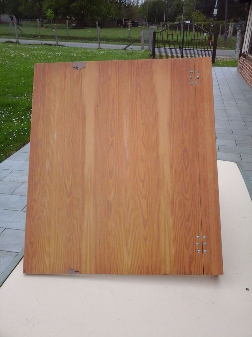 Table pliante mural en pin Meubles