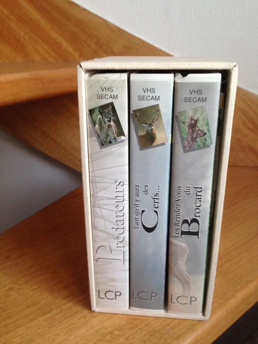 Films animaliers sur cassette CD et vinyles