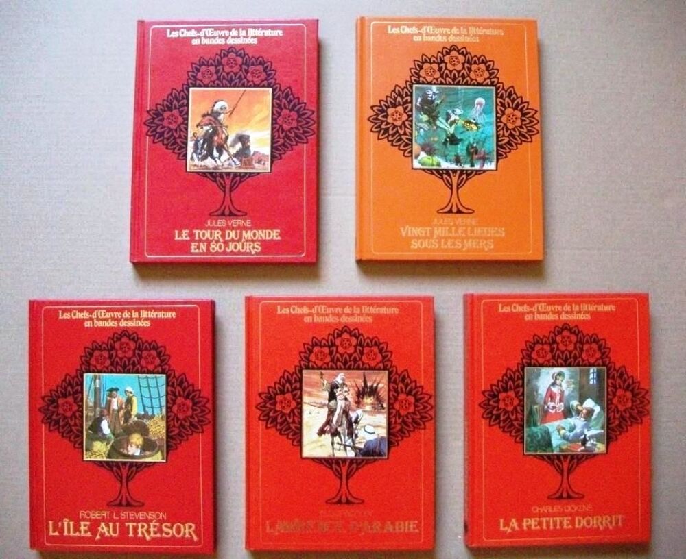 Les Chefs-d'oeuvre de la litt&eacute;rature en bandes dessin&eacute;es Livres et BD