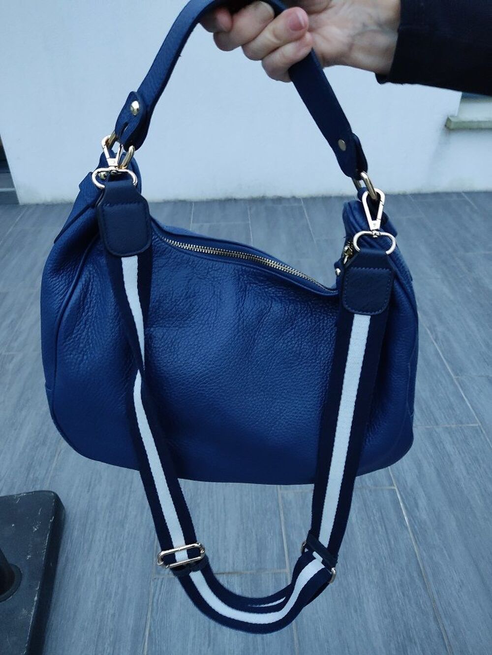 Sac a main en cuir Maroquinerie