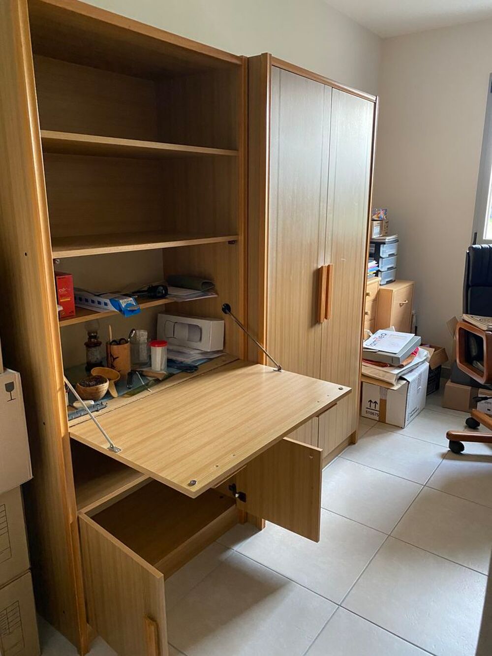 Chambre d'enfant secr&eacute;taire et armoire Meubles