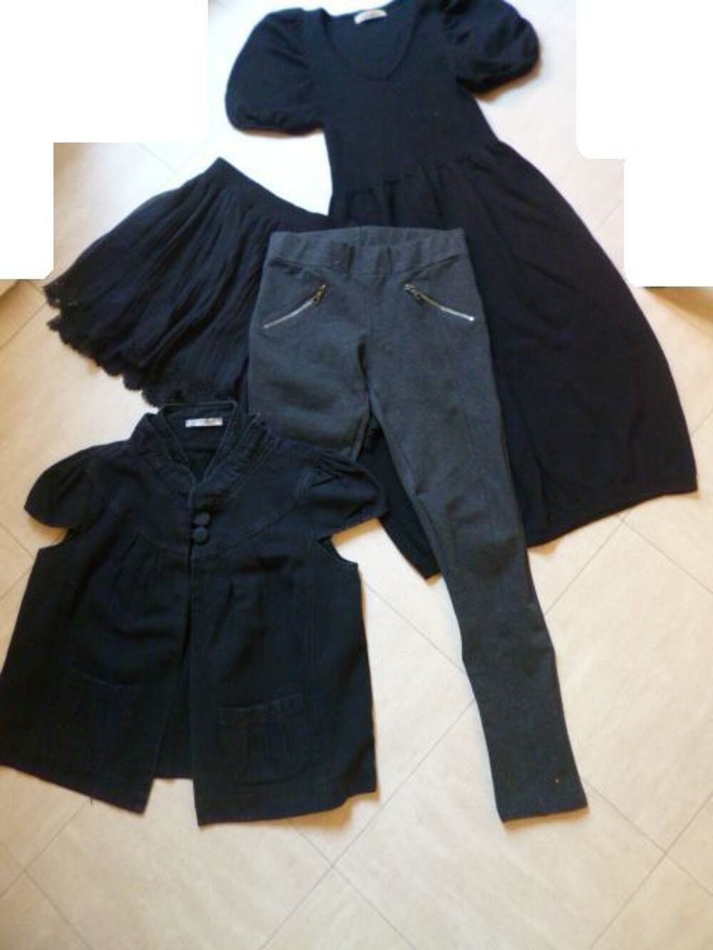 robe, pt blouson, jupe pliss&eacute;e, pantalon - S - SX - zoe Vêtements