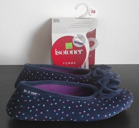 Chaussons femme ISOTONER taille 37/38 NEUFS Metz (57)