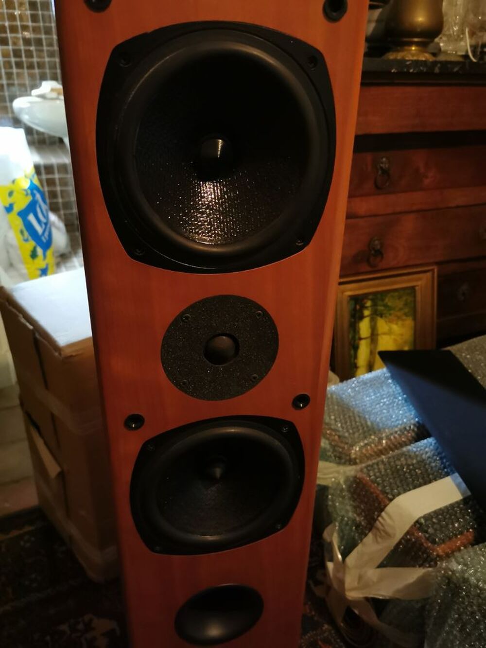 4 colonnes, plus voie centrale Davis Audio et hifi
