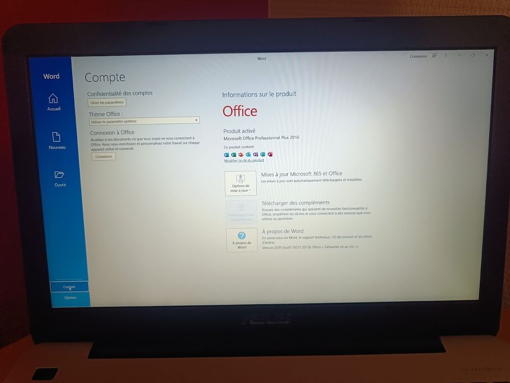 Ordinateur Portable ASUS amd a9 Matériel informatique