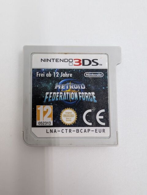 Jeu Nintendo 3DS Metroid Federation Force en loose 11 Vulbens (74)