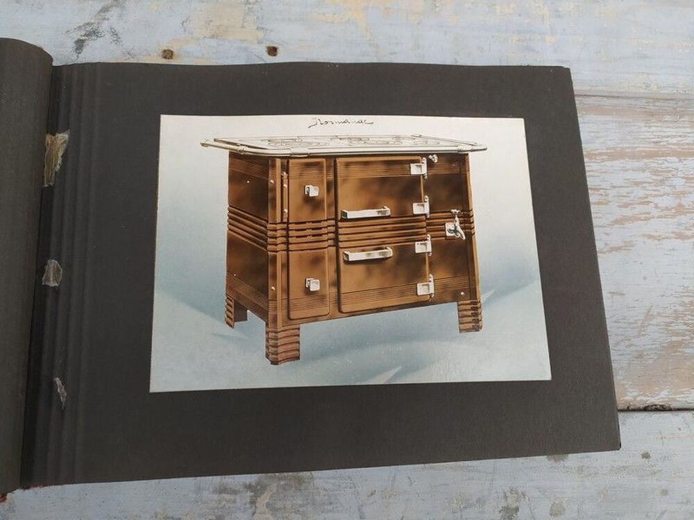 Album Publicitaire Photographies Cuisini&egrave;res &agrave; Bois ca1930 
