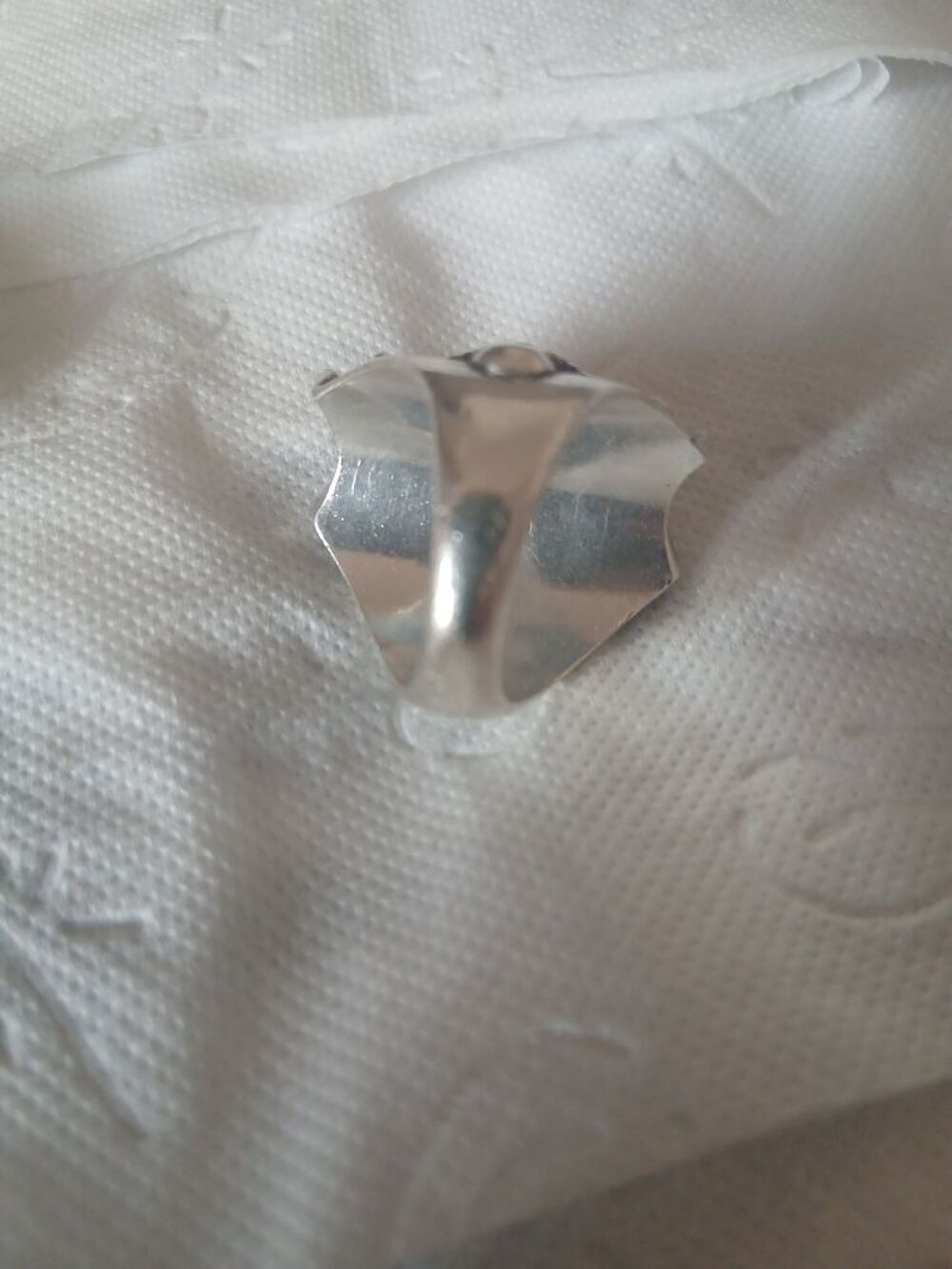 Bague lourde 22 grammes de argent 925 + pierre Bijoux et montres