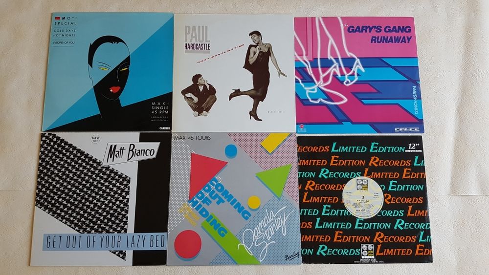 LES MAXI 45T PHOTO 5 CD et vinyles