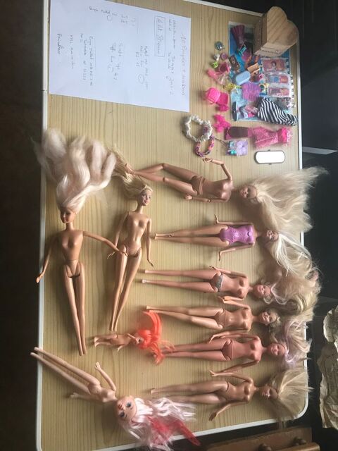 lot de 10 poup�es et accessoires 80 Romorantin-Lanthenay (41)