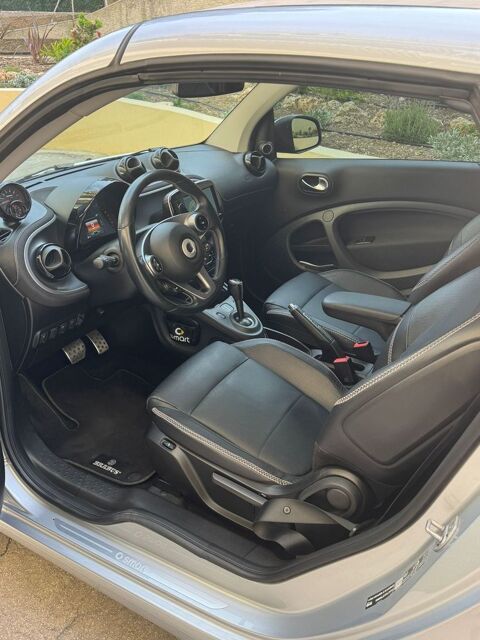 Smart ForTwo Fortwo Cabrio 0.9 109 ch S&S BA6 Brabus Xclusive 2018 occasion Cannes 06400