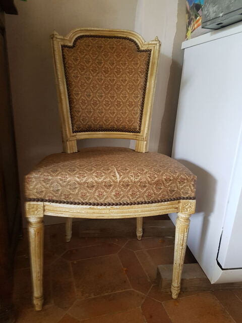 Lot chaises + fauteuils crapaud à rénover 120 Port-Saint-Louis-du-Rhône (13)