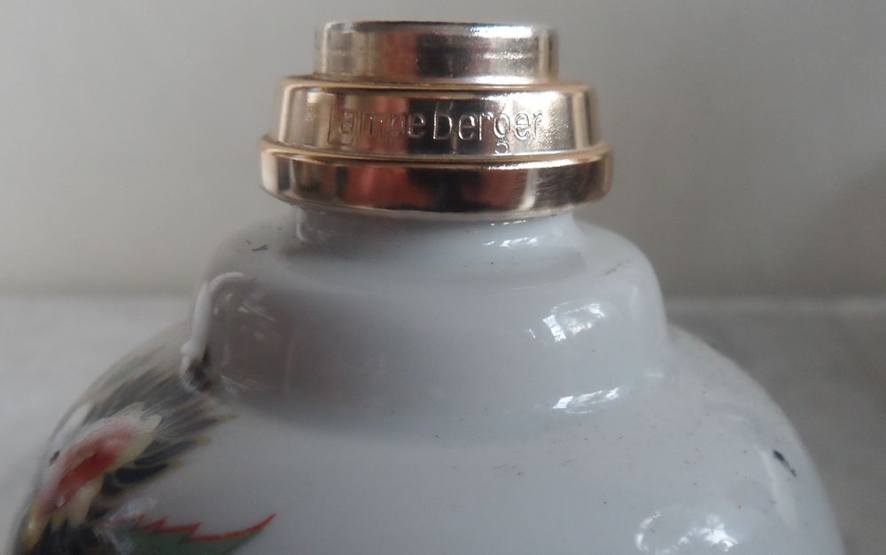 Lampe Berger en porcelaine - Diffuseur de parfum &agrave; catalyse Dcoration