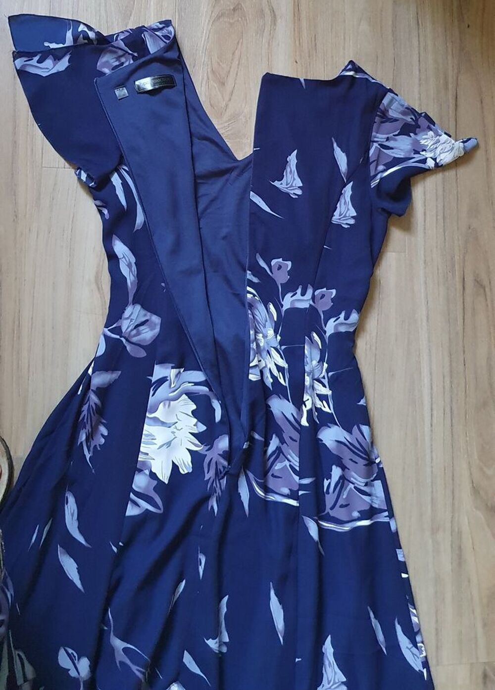 Robe longue bpc bleu marine Vêtements